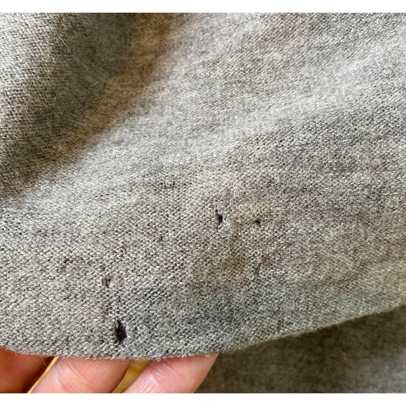 Parahrase Belted Wool Hooded Cardigan Sweater M - Picture 10 of 10